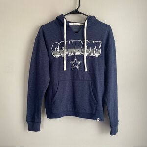 '47 Dallas Cowboys Women's Color Rise Kennedy Pullover Hoodie - Navy